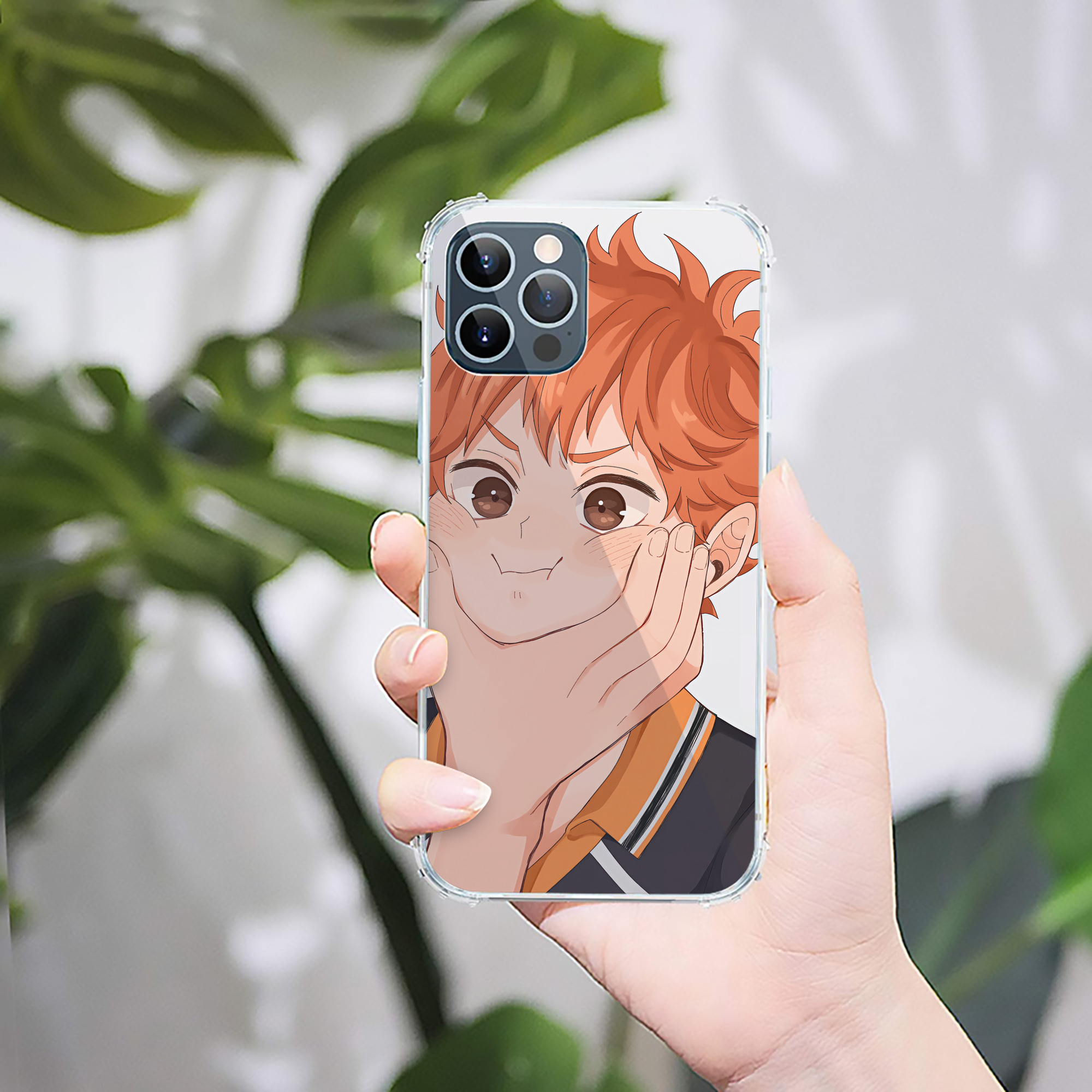 （画像用） ハイキュー!! Haikyu!! 【iPhone 12シリーズ対応】透明スマホケース（クリアソフトケース）
